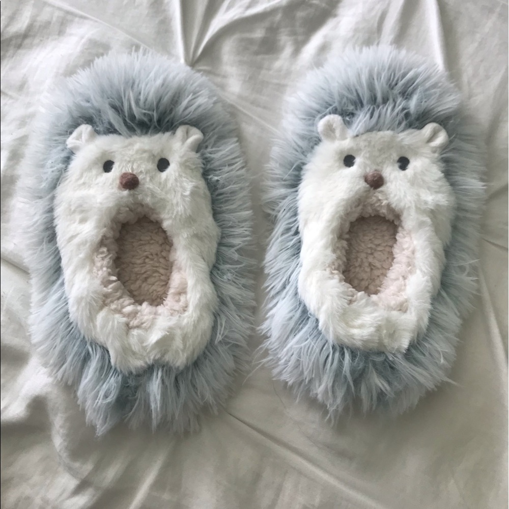Hedgehog slippers from Altar’d State